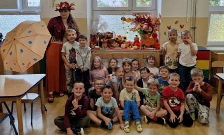 Spotkanie z Panią Jesienią w grupie Biedroneczki 