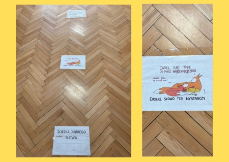 Listopadowe działania w projekcie: Słowa mają moc