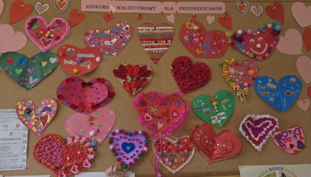 Konkurs Walentynkowy dla przedszkolaków