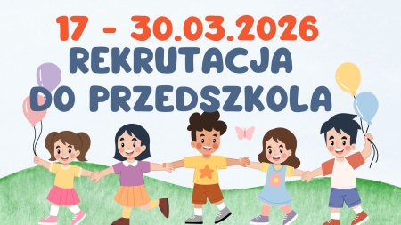 Rekrutacja do przedszkola